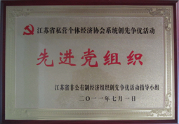 Advanced party organization of non-public enterprises in Jiangsu Province.jpg